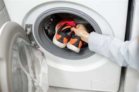 schoenen wasmachine programma